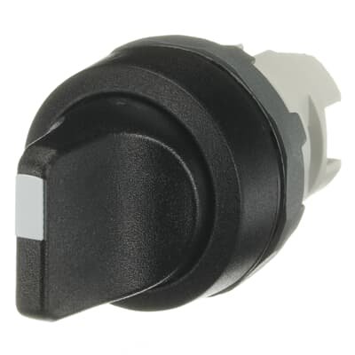 M3SS1-10B Boton selector Negro 3 pos. - Imagen 2