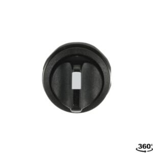 M3SS1-10B Boton selector Negro 3 pos.