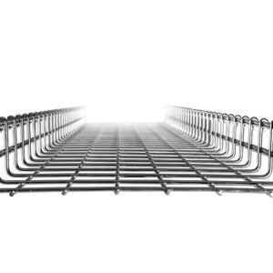 CHAROLA TIPO MALLA 66mm X 300mm GALV