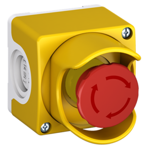 BOTONERA AMARILLO EMERG. CEPY1-2001 ABB