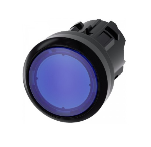 PULSADOR  AZUL SOSTENIDO 22M