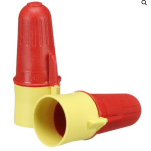 CONECTOR DE RESORTE ROJO-AMARILLO.