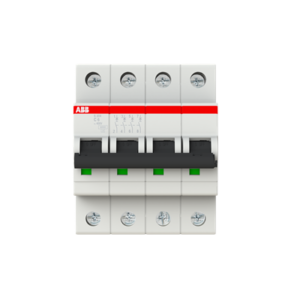 INTERRUPTOR MINIATURA S204-C80 S200 80-100A - 4P - 80 A - C - (AC) 6 kA
