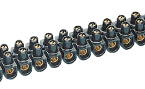 REGLETA CONEXION AWG #10 NEGRO