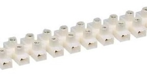 REGLETA CONEXION AWG #8 NEGRO 76 A