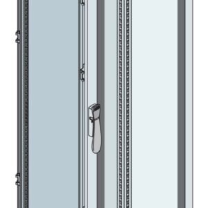 GABINETE METALICO 1S2 CON PUERTA