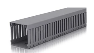 CANALETA RANURADA 40X40