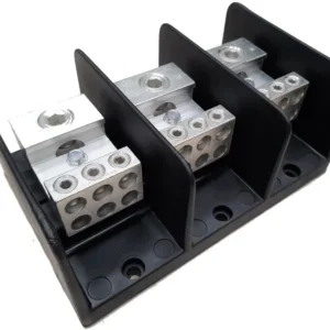 Block De Distribución 1 ENT 6 SAL 3 P 6-350 / 14-2/0 AWG