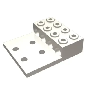 Zapata doble piso con 4 salidas 600 AWG