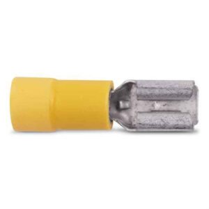 Conector hembra aislado de nailon 250 DISC 12-10 LEN 1.0