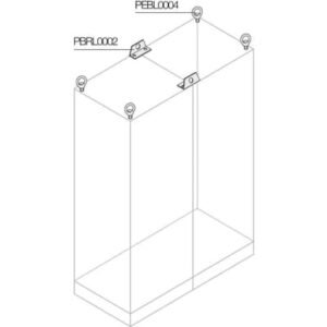 4 cáncamos de elevación de acero M12