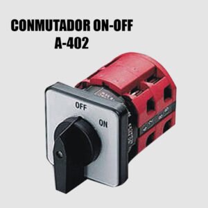 CONMUTADOR ON-OFF, 32AMP