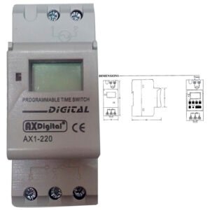 TIMER DIGITAL 1 CANAL 110V