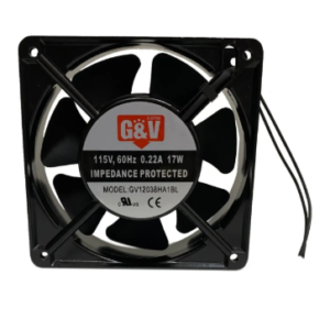 VENTILADOR 7 ASPAS 120X120X38MM 115VAC