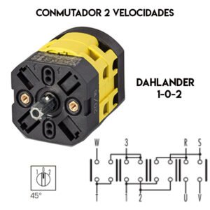 CONMUTADOR 2V 32AMP 1-0-2