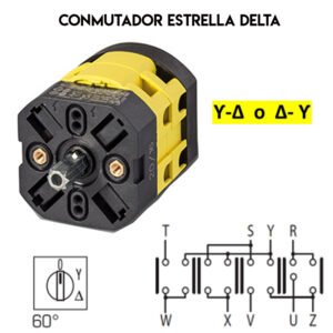 CONMUTADOR ESTRELLA DELTA 32AMP