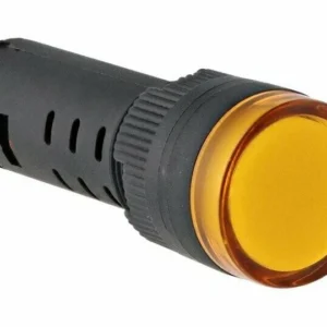 PILOTO COLOR AMARILLO 22mm 220V