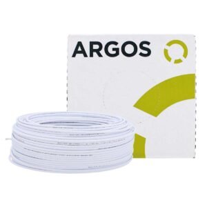 ROLLO DE CABLE THW CAL 14 BLANCO 100 MTR