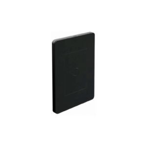 PLACA UNNO CIEGA NEGRO SOFT CHASIS