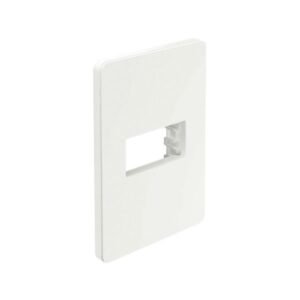 PLACA BLANCA DE 1 MODULO CHASIS