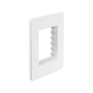 PLACA BLANCA DE 3 MODULOS CHASIS