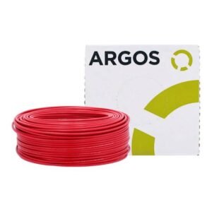 ROLLO DE CABLE THW CAL 16 ROJO 100MTR
