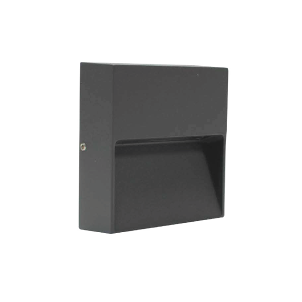 LAMPARA SOBREPONER P/EXTERIOR NEGRA