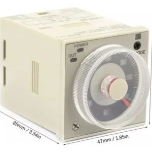 TIMER ANALOGICO 8 PINES 24-240 VAC 48X48