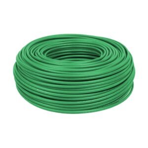 ROLLO DE CABLE THW CAL 8 VERDE 100 MTR