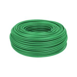 ROLLO DE CABLE THW CAL 6 VERDE 100 MTR